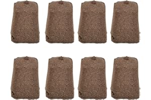 Gavigain 50PCS Hydroponic Sponges Grow Starter, Root Growth Sponge Plugs Compatible Seed Starter Rapid Rooter Plugs Seed Starter Pods for Indoor Hydroponic Growing System