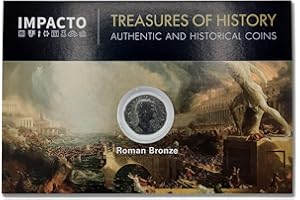 IMPACTO COLECCIONABLES Moneta Antica Originale - Adriano, l'imperatore ispanico. Asso di Bronzo