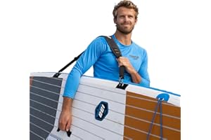 THURSO SURF Paddle Board Carry Strap SUP Shoulder Strap Carrying Straps for Paddle Board Carrier Adjustable Padded Heavy-Duty Paddle Board Accessories for Transportation