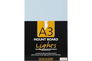 ‎CLAIREFONTAINE Clairefontaine GMB3/ASTLZ Packung mit 10 laminierten Kartons (1,25mm, DIN A3) 1 Pack hellfarbig sortiert