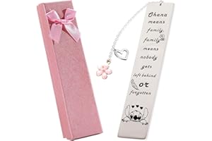 LGUZAKO Metal Bookmarks with Gift Box, Bookmark with Inspirational Quote Charm School University Graduation Reading Gift Box Stocking Filler (Black)