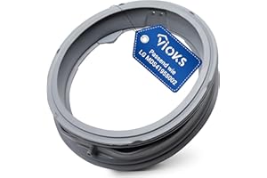 ‎VIOKS VIOKS Türmanschette für Waschmaschine Ersatz für LG MDS41955002 Türdichtring - Türdichtung 385x375x73 mm Trommeldichtring Bullaugengummi Gummidichtung Türgummi Waschmaschine