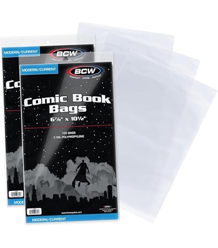 100) BCW Digest & Manga Bags / Covers : Amazon.in: Industrial