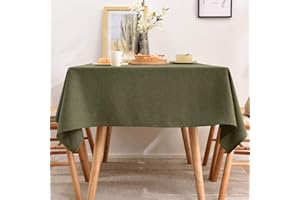 BALCONY & FALCON Tovaglia Impermeabile Antimacchia Rettangolare in Fili Sottili Adatta per Interni Esterni Giardino Ristorante e Decorazione