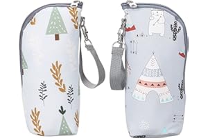 Gedox Insulated Mam Bottle Bag - Waterproof Thermal Feeding Tote for Baby, Oxford Cloth Bottle Storage Bag with Warm Lining