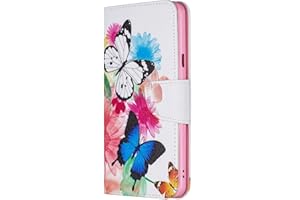 Huawei Honor 8S Case Wallet, Reevermap Shockproof PU Leather Flip Premium Cover Card Holder Kickstand Magnetic Phone Case for Huawei Honor 8S, Butterflies