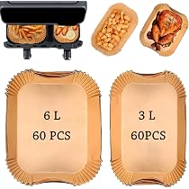 Accessoires De Friteuse À Air Comprimé Pour Tour Lot De 3 Doublures De