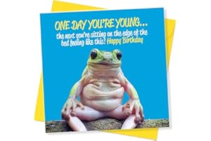 Punkcards - Birthday Cards for Men, Funny Birthday Cards for Men, Brother Sister Uncle Birthday Card, Made in UK