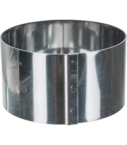 Cercle Inox Ibili 716007 - 7 X 4,5 Cm - Emporte-pièce Professionnel Pour Cuisine