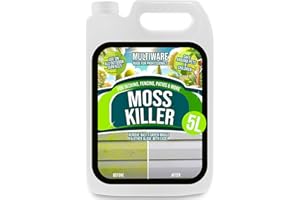 MultiWare Patio Cleaner | Moss Killer For Paths And Drives | Algae Remover | Spray And Walk Away Patio Cleaner | Spray And Leave | Safe To Use With Pets | 5L Makes 20L (1)