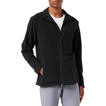 Manteau Homme Hiver Léger Avec Capuche - Veste Polaire Mi-saison, Coupe-vent, Poches - Idéal Randonnée, Ville, Voyage - 2