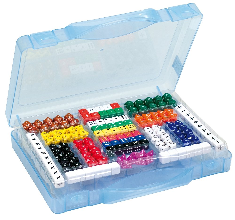 TimeTEX Caja de Dados con 162 Cubos
