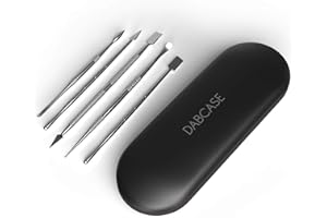JCASE Dabbing Tool Set Werkzeug für Öl Wachs Konzentrat Dab Kolophonium Harz Stahl Tools (Variante1)