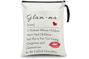 DABIHU Grandma Gifts from Grandchildren Grandmother Book Sleeve Mothers Day Gifts Book Protector Pouch New Granny Gifts First Time Book Covers Grandma to Be Gifts Retirement Gifts for Nana Birthday Gifts