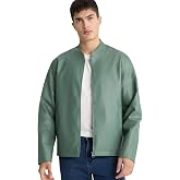 DeFacto Su İtici Slim Fit Dik Yaka Fermuarlı Suni Deri Ceket Mont D8525AX26SP