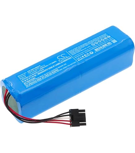 Batteria Ricambio 5200 MAh Per Dreame X30 Ultra, L20 Ultra, L10s Ultra Gen2 – Ioni Di Litio 14.4V, Con Protezioni Multiple