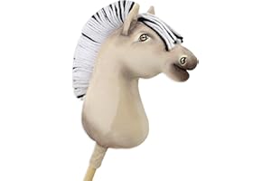 Super Hobby Horse Hobbypferd Großes Pferd auf einem Stock Premium - Fjord Fjordpferd A3