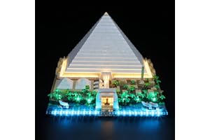 Lightailing Light for Lego-21058 Great Pyramid of Giza - Led Lighting Kit Compatible with Lego Building Blocks Model - NOT Included The Model Set