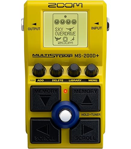 Zoom MS-50G+ MultiStomp Guitar Effects Pedal : Amazon.in