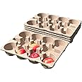Paper Fibre Apple & Fruit Storage Trays (Set of 5)