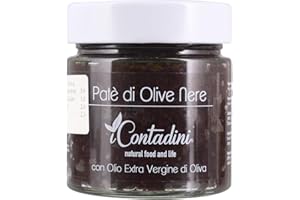 iContadini, Schwarze Olivenpaste, aus Italien, 230 g