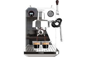 ‎CECOTEC Cecotec Espresso-Kaffeemaschine für Barista Baristeo Intima, professionelle Barista-Espressomaschine, Vorbrüh-System, 15 Bar Pumpe, einfaches Befüllen, 1,7L Wassertank und Tassenwärmer