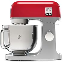 Bol En Verre Borosilicate 5L Kenwood KMix - Accessoire Robot Pâtissier Avec Poignée, Bec Verreur Et Couvercle