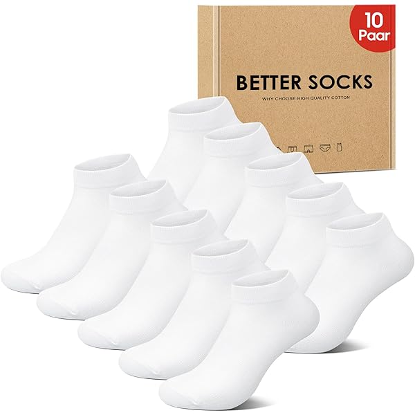 YOUCHAN 6 Paires De Chaussettes Pour Hommes Femme