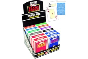 Modiano - Display 12 TLG. Texas Poker 2 Jumbo Index, 3005468