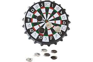 FRAMAN App Stylus Gioco Magnetico di Bersaglio dei dardi con Tappi di Bottiglia al Posto delle Freccette