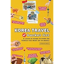 Buy Korea Travel Bucket List - A Local's Guide to Over 150 Things
