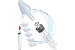 INTALYS Rino Set Lavaggio Nasale Neonati, Bambini e Adulti, Kit Pulizia Naso Made in Italy con Siringa e Irrigatore per Soluzione Fisiologica (1 Siringa, 5 Olive)