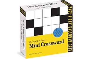 WORKMAN PUBLISHING COMPANY The New York Times Mini Crossword Page-A-Day Calendar for 2023: For Crossword Beginners and Puzzle Pros