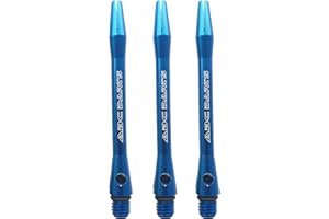 ABCDARTS ABC Darts - Cañas de Dardos de Aluminio con Juntas tóricas, 4 Juegos de cañas de Dardos