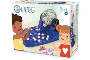 Tachan - Bingo automático Deluxe - Juego de Mesa para Toda la Familia - (CPA Toy Group 767T00822)