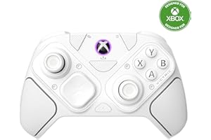 Turtle Beach Victrix Pro BFG Reloaded Wireless Modular Xbox Controller White - Officially licensed by Xbox for competitive and esports gamers
