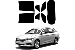 LOLLOMOTO Fiat Tipo SW 5P dal 2016 ad Oggi Pellicole Oscuramento Vetri Auto Pre Tagliate a Misura - 20%