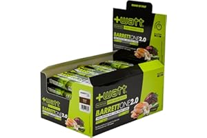 +WATT Barrettone 2.0 - Barretta Proteica per Supportare un'Alimentazione Low Sugar - Formato: BOX 70 g x 20 Barrette - Gusto: Cacao