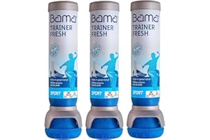 Bama Spray Deodorante per Scarpe - Spray Deodorante per Piedi Neutralizza Odori Sgradevoli per Scarpe Igiene e Freschezza Set Deodoranti per Scarpe 3x 100 ml