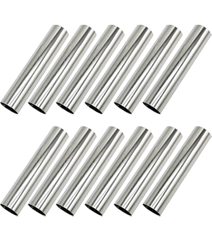 Stampi Per Cannoli In Acciaio Inox - Set Da 12 Pezzi Antiaderenti Per Pasticceria - Foto 12