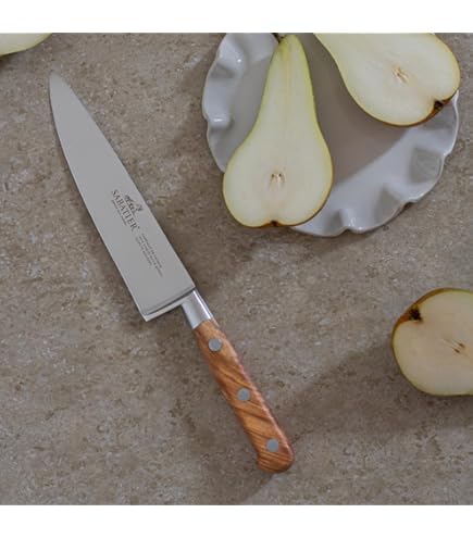 Lion Sabatier Edonist Perle couteau de chef 20 cm, blanc, 806581