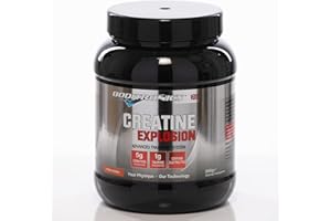 Boditronics Creatine Explosion 900g Creatine Monohydrate Powder Contains with Magnesium, L Taurine Creatine for Increase Muscle Growth, Power, Strenth, Available in Fruit Punch Flavour (1)