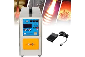 ZUMAHA Hochfrequenz-Induktionsofen 15 Kw, KupferschmelzgeräT, Hochfrequenz-Induktionsheizung, Hochfrequenz-Heizmaschine, Induktionsheizung