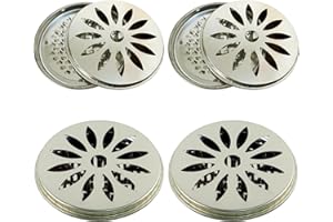 Niaetuto 4 Pezzi Porta Spirale Antizanzare,Metallo Porta Bobine Con Coperchio,Prevenire le Ustioni Porta Zampirone,Porta Bobina per Zanzare,Per Esterno & Interno,Campeggi,Sonno,Uffici,Giardini