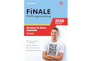 FiNALE Prüfungstraining Abschluss 10. Klasse Realschule Niedersachsen: Deutsch 2026 Arbeitsbuch mit Lösungsheft