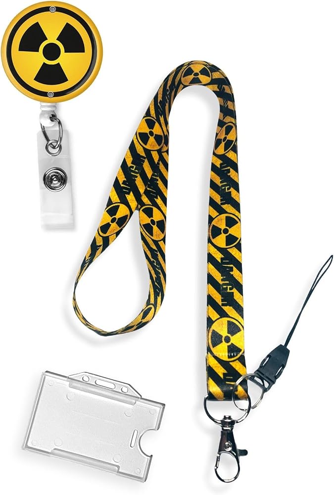 Stormistoretr Radyasyon 3lü Set Boyun Ipi Yoyo Ve Yaka Kartlığı