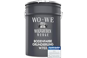 ‎WO-WE WO-WE Grundierung für Bodenfarbe Epoxidharz Bodenbeschichtung Primer Beton Haftgrund W703-10kg