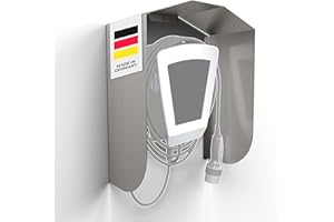 Graft Wallbox Protección Intemperie | Tejadillo estación de Carga | Accesorios Wallbox | Protección Lluvia, protección Rayos UV, protección Sol | Cubierta Columna de Carga | Cubierta Acero INOX