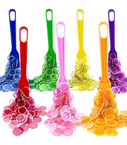 Boîte Magnétique 100 Pions Loto Rose Fuchsia - Bâton Ramasse-Jetons 3 En 1