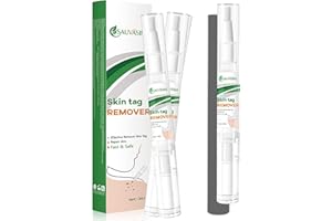 DEEJUNS Wart Remover Pen, Effective Treatment of Warts, Skin Tag Removal Pen for Face, Body and Hands - Suitable for All Skin Types (3ml*2Pcs)